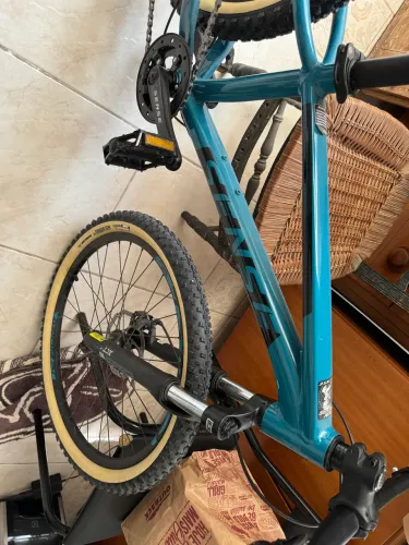 Vendo Sense Groom aro 24 azul na caixa pouco usada 