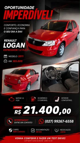 Renault Logan Expres./exp. UP Hi-flex 1.0 16V 4P 2011