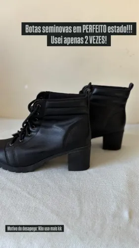 Bota com salto!! ?