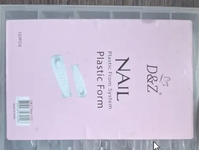 Molde para alongamento de unhas - ideal para treino