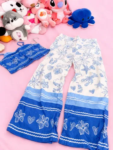 Conjunto linho tamanho 5/6 