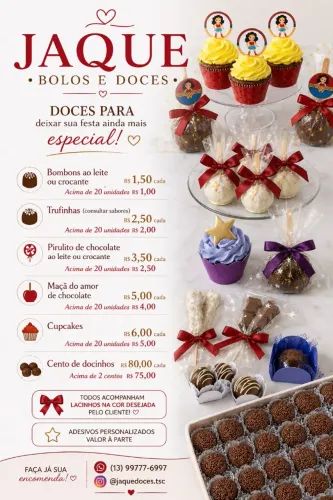 Doces para Festa.