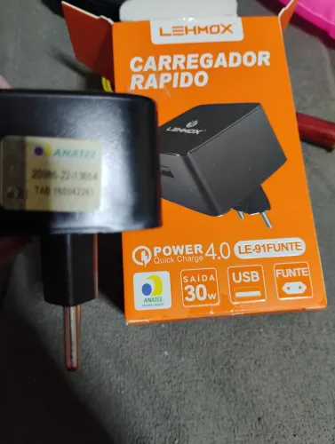 carregador turbo 30w