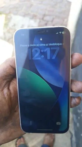iPhone 12 Branco 128GB - Impecável! Apenas com Vidro Traseiro Partido (Tudo Funciona 100%)