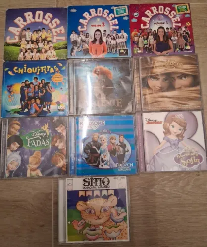 PACOTE CD + DVD INFANTIL