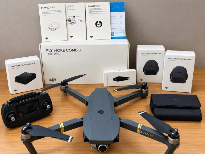 Drone Dji Mavic Pro Fly More Combo