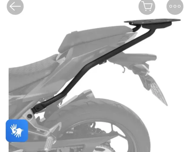 Suporte de baú / bagageiro Kawasaki ninja 300