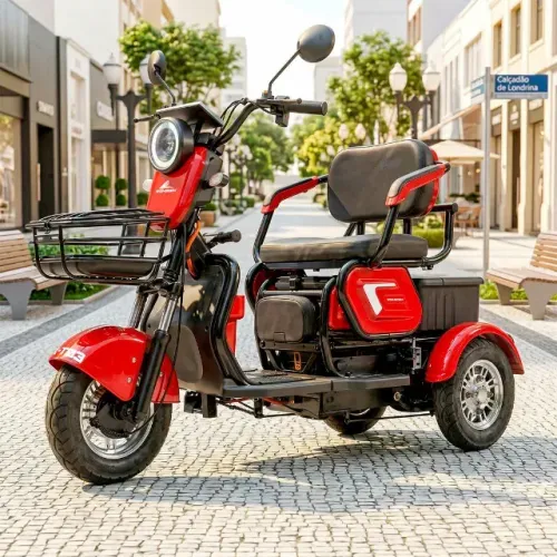 Triciclo elétrico WX-TO3 800w Lítio 3 lugares- Garantia de um ano Fazemos entrega