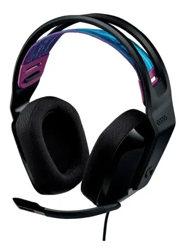Headset Gamer Logitech G335 - Preto