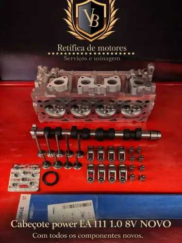 CABEÇOTE EA 111 1.0 8V POWER / GOL / FOX / PARATI / SAVEIRO