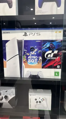 PS5 1 tera e dois jogos