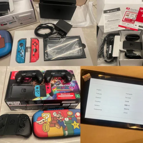 Nintendo switch completo na caixa zerado 
