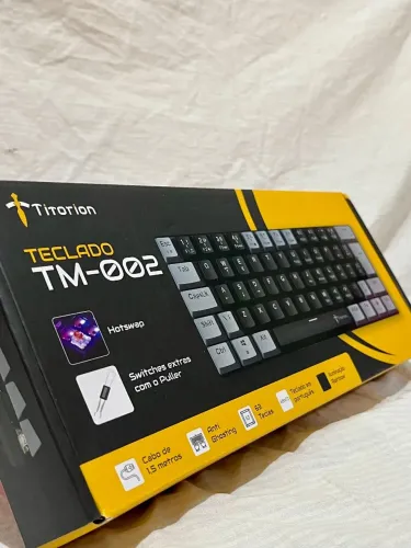 Teclado Gamer RGB Tri Mode TKL Titorion