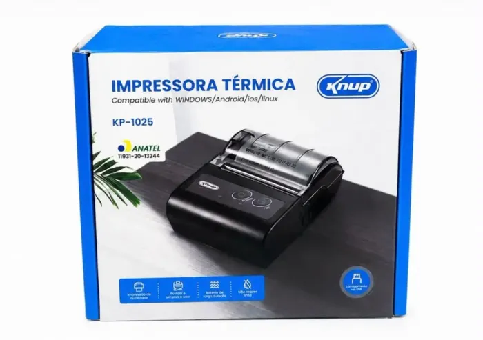 Impressora térmica bluetooth