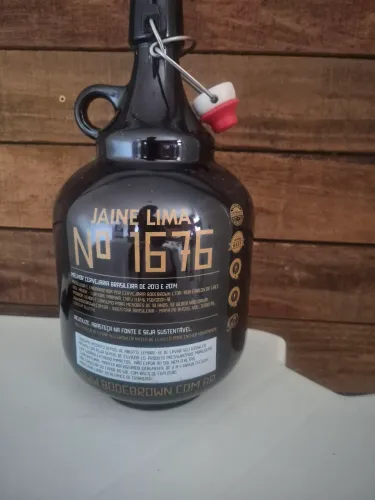 Growler bodebrown de vidro