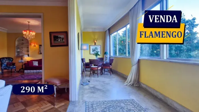 FLAMENGO AVENIDA RUI BARBOSA SOFISTICADOS 290M² LINDA VISTA SALÕES 4 QUARTOS 4 BANHEIROS P