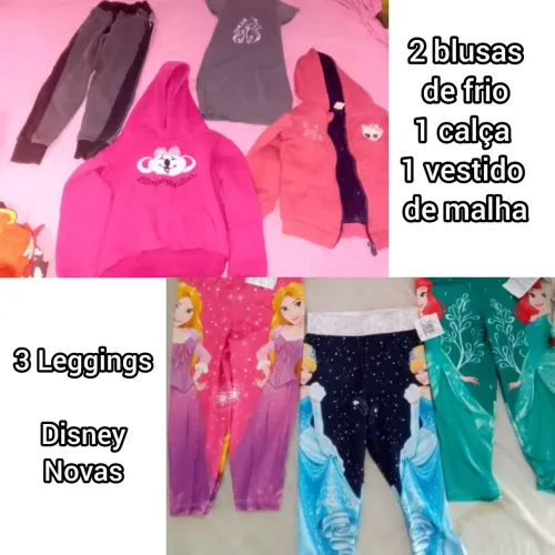 Lote Roupinhas de Frio Menina Tam. 1 a 2 anos 