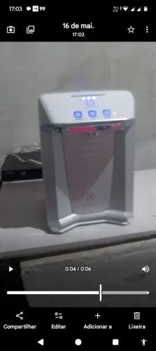 Purificador de água Electrolux