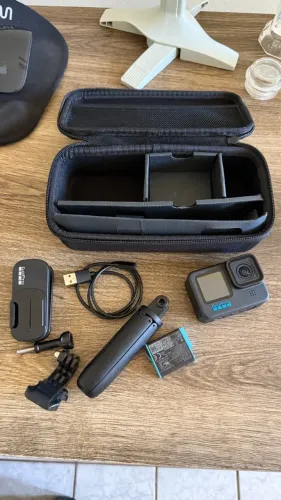 Go Pro 10 Black + micro ssd 256GB + bateria reserva