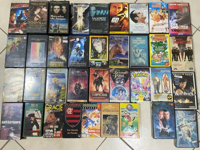 Fitas filmes VHS 