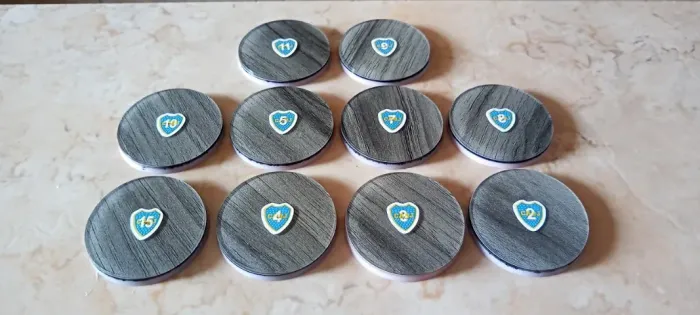 Futebol De Botão Boca Juniors Madeira