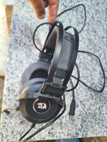 Headset gamer red dragon