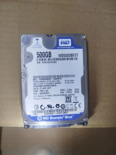 HD de notebook