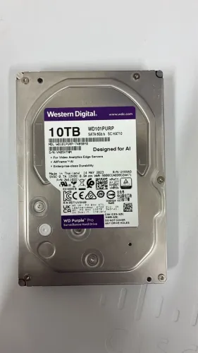 HD Purple CFTV 10TB 1 ano de uso