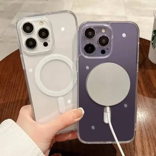 Capa para IPhone 11 ao 16 com Magsafe