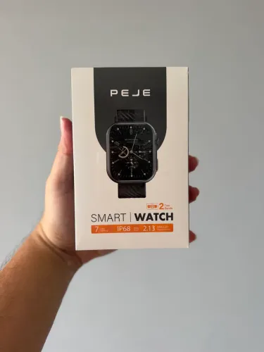 [Novo] Smartwatch PEJE ZW03-AMD-Relógio Smartwatch 2.13",À Prova d'Água IP68