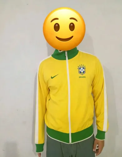Agasalho Nike Oficial Seleção Brasileira Copa 2010