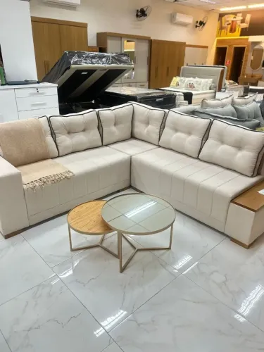 Sofá de canto 7 lugares luxuoso ?