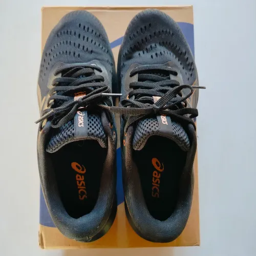 Tênis ASICS GEL-Shinobi 2 - Feminino - Preto/Rosa - Tamanho 38/39