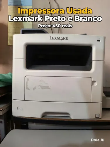 Impressora preta e branca ótimo xérox ótimo impressão