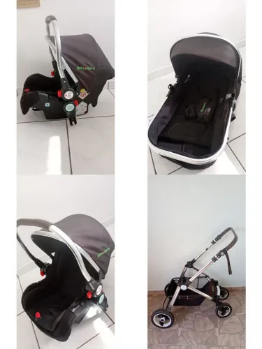 Carrinho de bebê 3 em 1 noei Naty