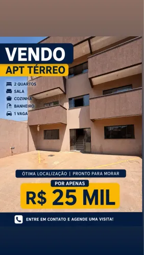 Agio de Apartamento térreo com quintal