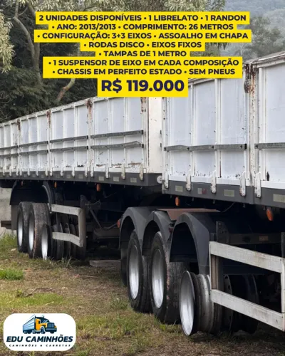 RODOTREM / BITRENZÃO GRANELEIRO Ano: 2013/2013