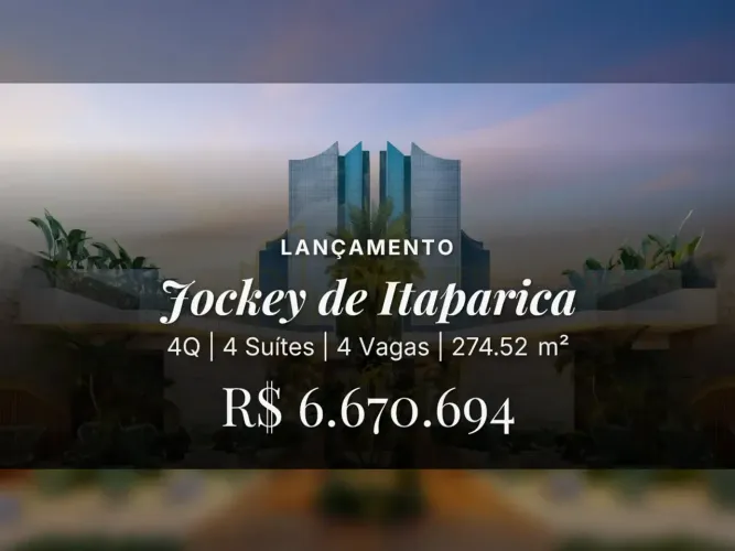 Oportunidade Única: 4 Suítes em Resort no Jockey, Vila Velha