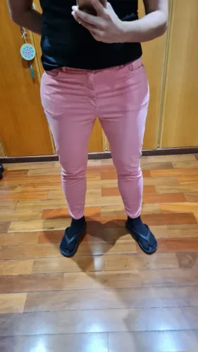 Calça Jeans Feminina Lorsa Rosa 42