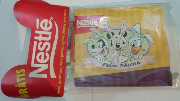 Forminhas para bombons Disney Nestlé brinde lacrado