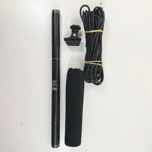 NOVO - Microfone CSR Yoga HT-81 Unidirecional Camera Foto Video Filmagem Profissional Cana