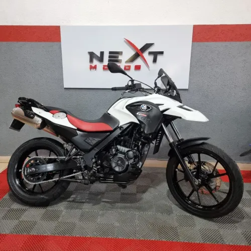 BMW G 650 GS BRANCO 2014