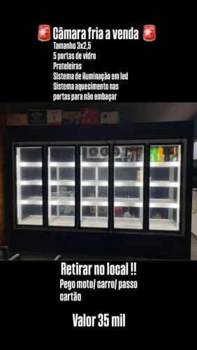 Cama fria de distribuidora 