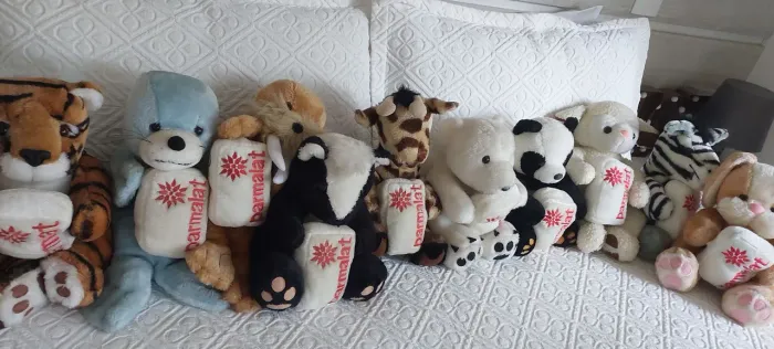 Coleção de urso Parmalat 
