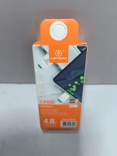 Lt 079 Cabo De Dados Kap - ios Para Iphone Cor Branco 