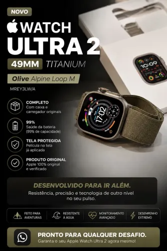 Apple Watch Ultra 2 + GPS + Celular 49mm Titanium