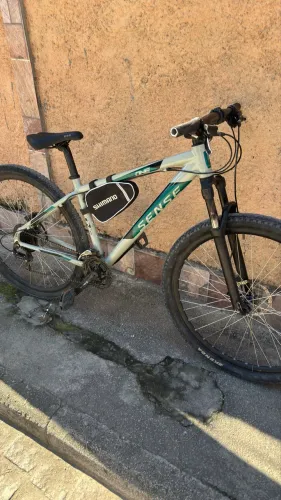 Bicicleta sense one verde vendo ou troco