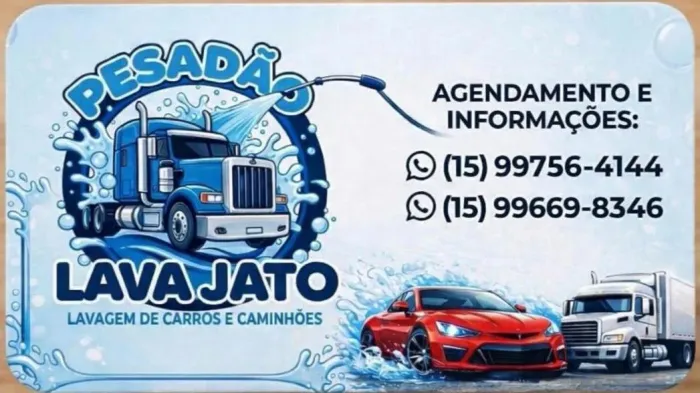 Pesadão lava jato em Piedade 