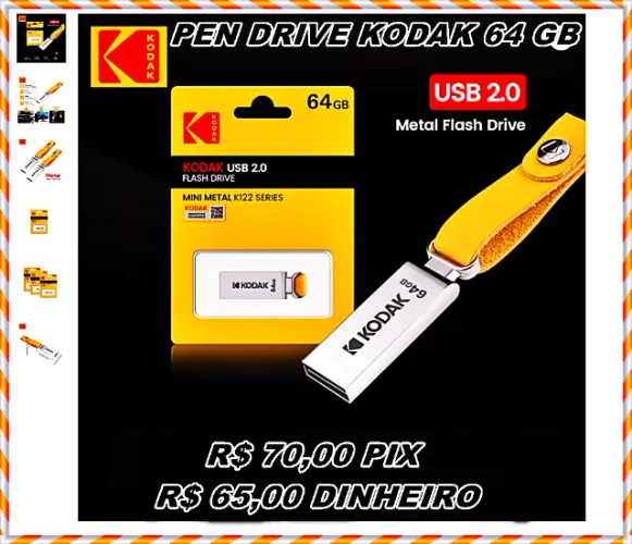Pen Drive e Adaptador usb Wifi