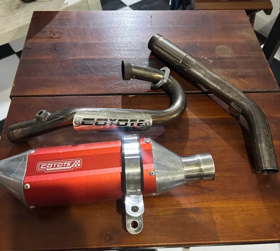 Vendo Escape e Curva Coyote Performance para Lander